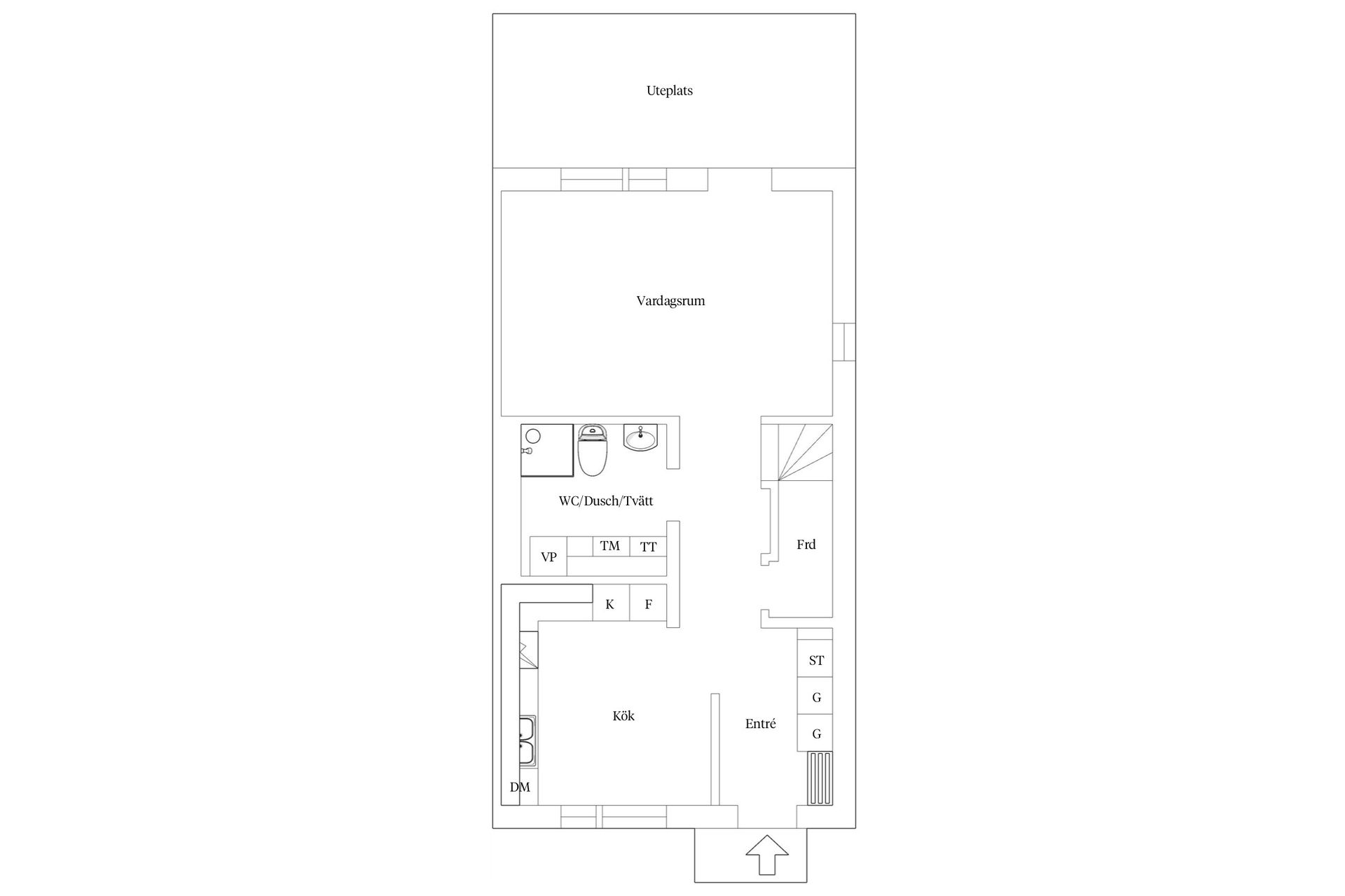 Bostadsrätt, Radhus, Prästgårdsgatan 13 B, Herrljunga