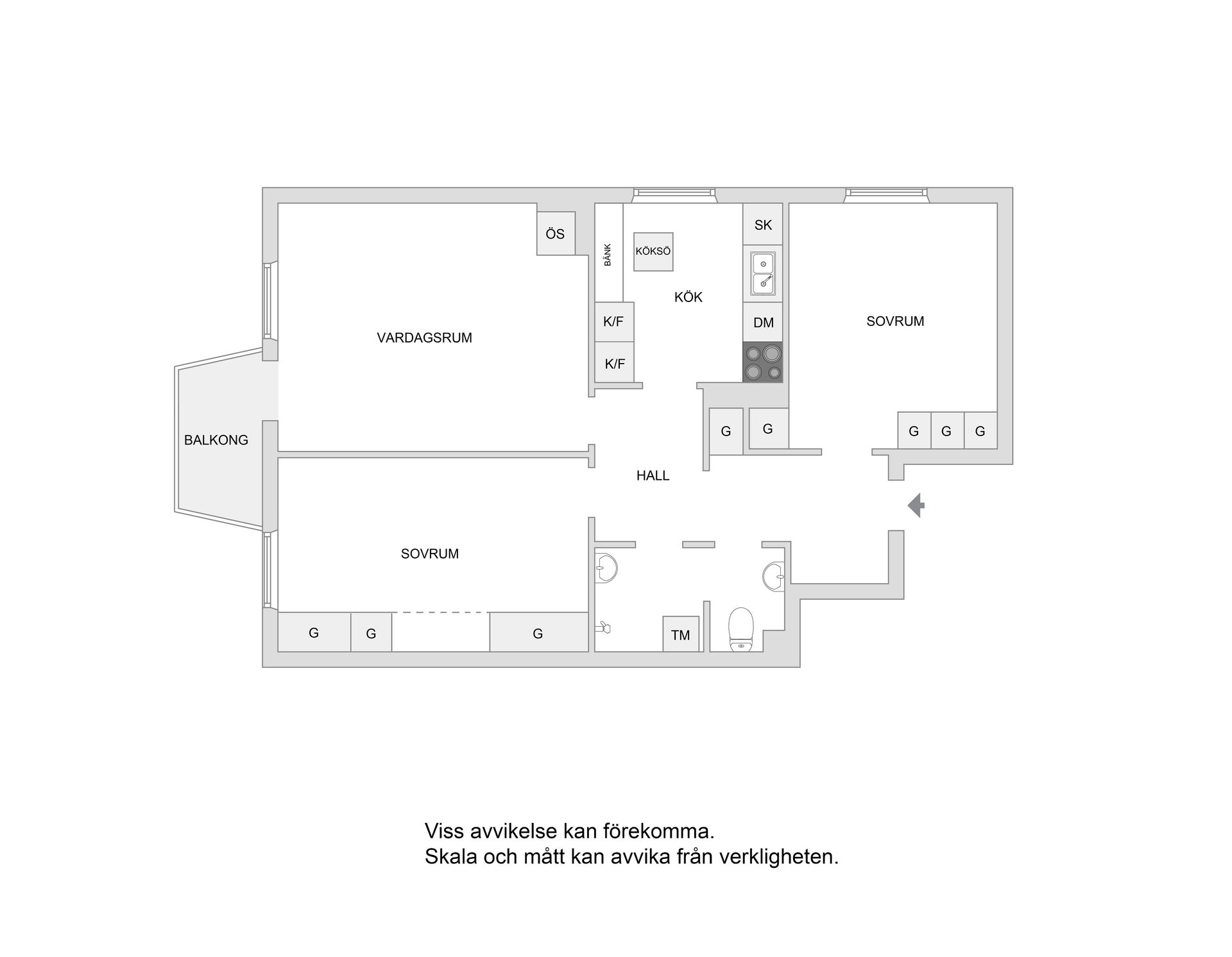 Bostadsrätt, Borensvägen 1, Årsta, Stockholm