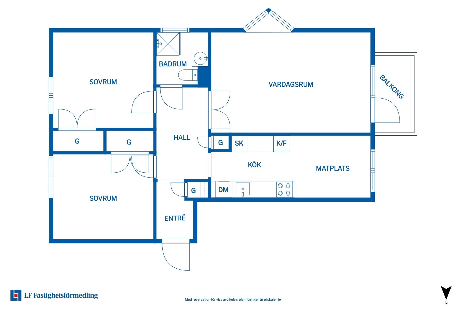 Bostadsrätt, Ågatan 4A, Centrum, Sjöbo