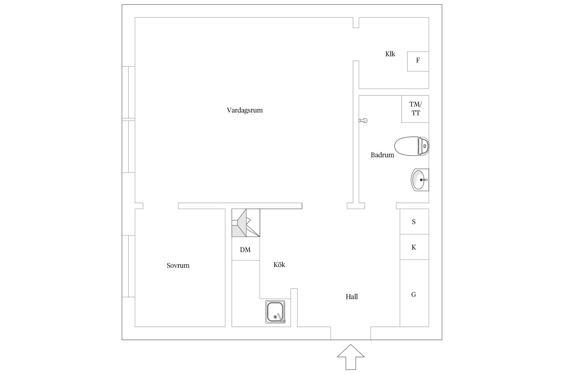 Bostadsrätt, Alströmergatan 32T, 2tr, Kungsholmen, Stockholm