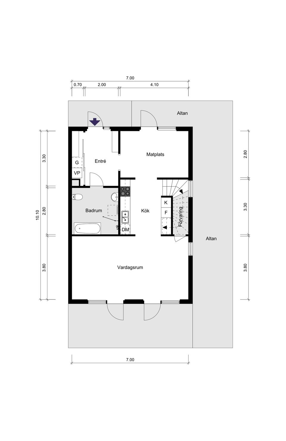 Bostadsrätt, Radhus, Åbroddsvägen 5H, Kummelnäs, Nacka