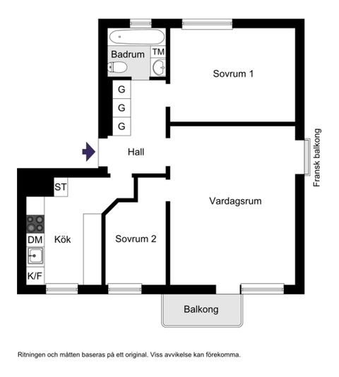 Bostadsrätt, Petrejusvägen 53, Hammarbyhöjden, Johanneshov, Stockholm
