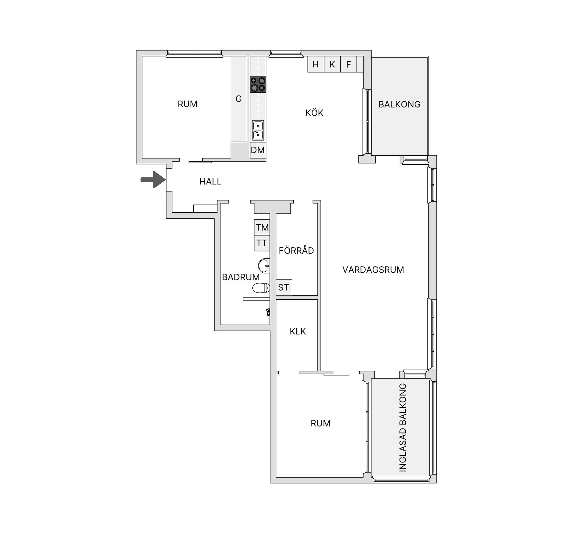 Bostadsrätt, Bratteråsbacken 35, Eriksberg, Göteborg