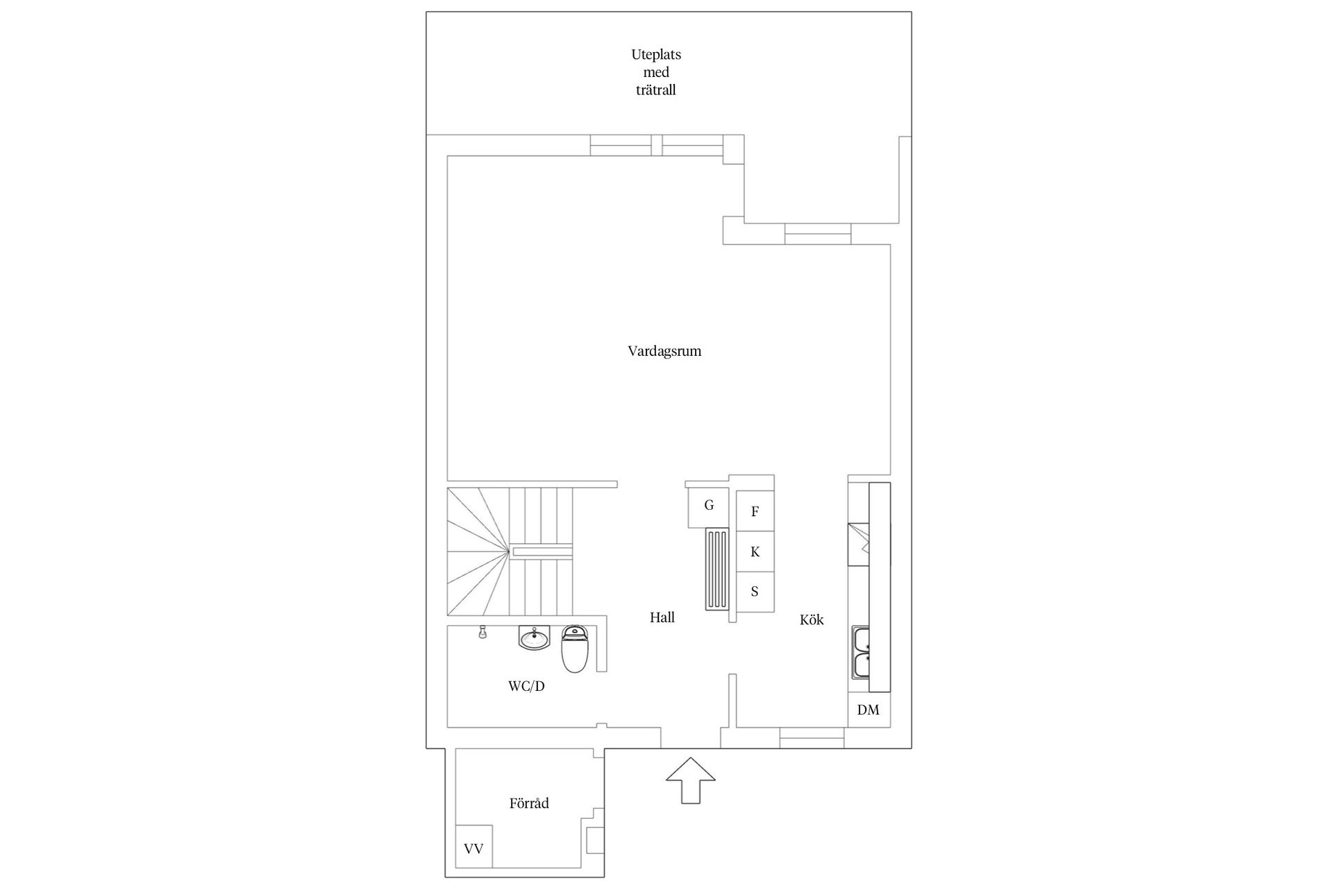 Bostadsrätt, Kantorsvägen 26, Öjaby, Växjö