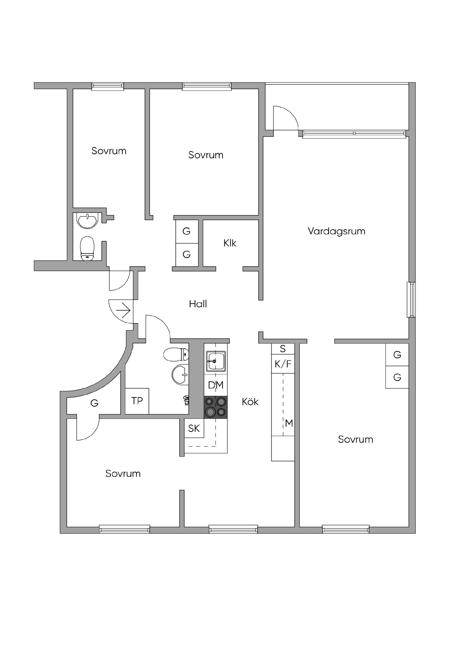 Bostadsrätt, Stamgatan 3, Östberga, Stockholm