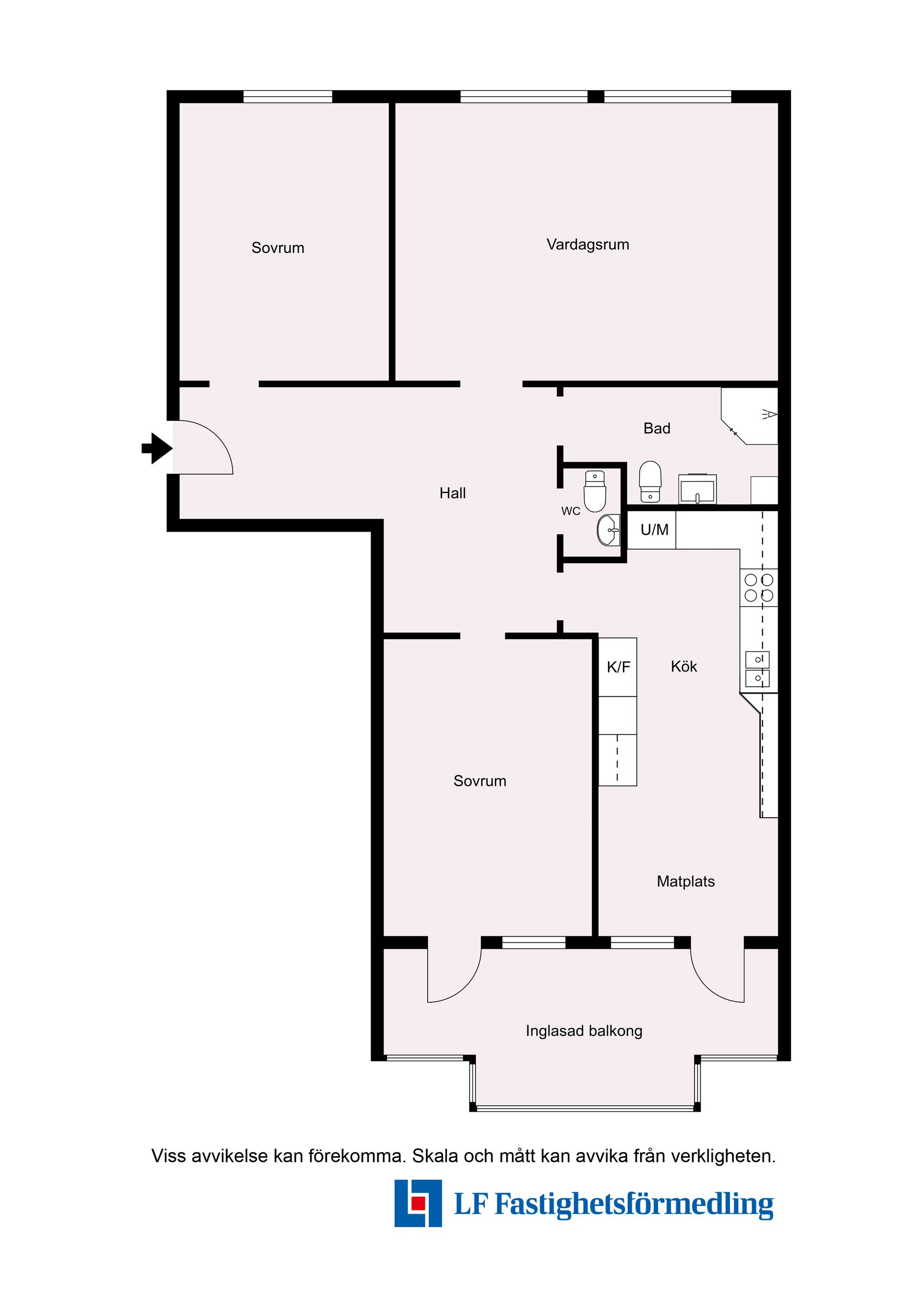 Bostadsrätt, Sjöblads väg 7, Rosengård, Malmö