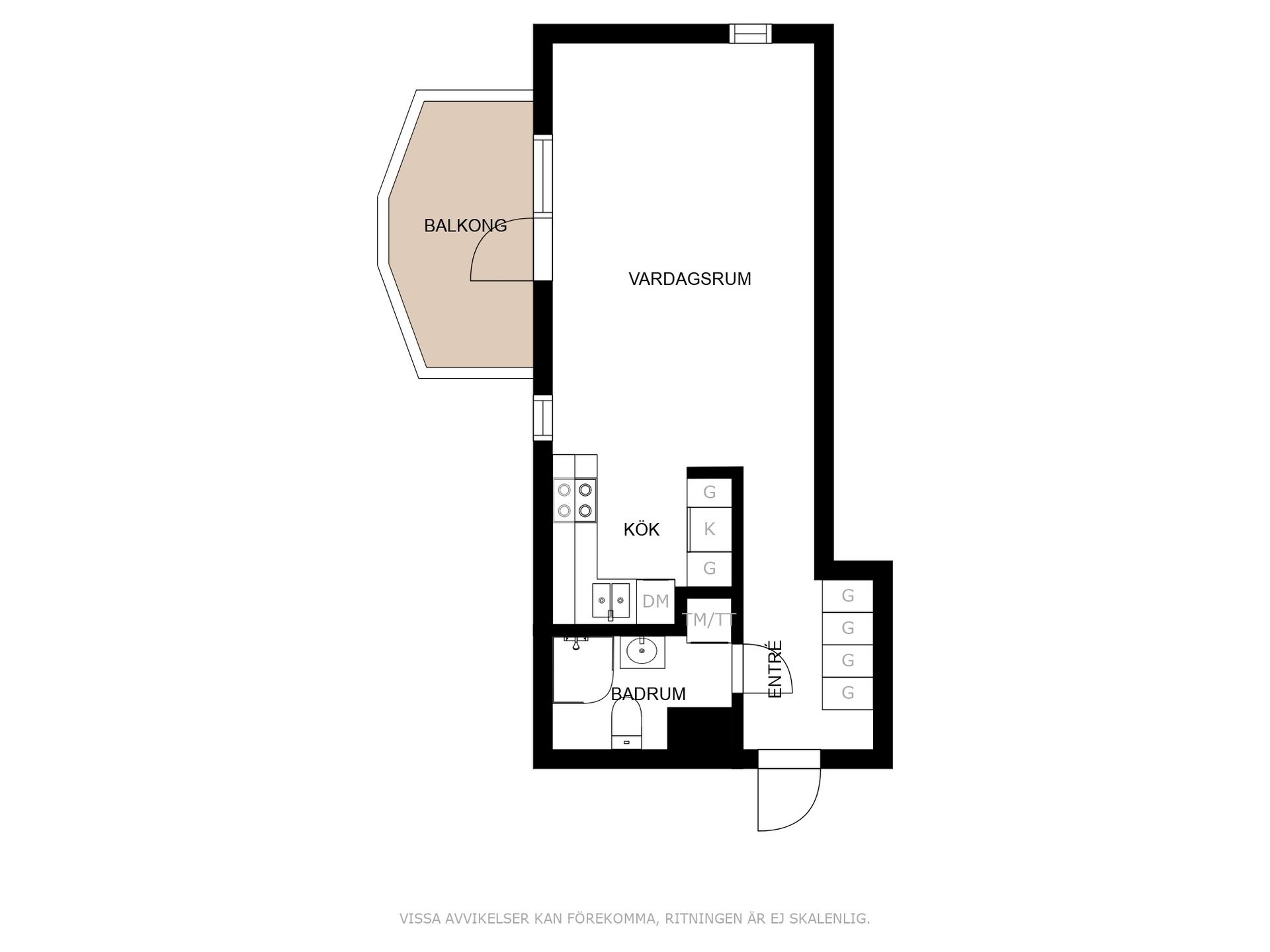 Bostadsrätt, KANALVÄGEN 22, Centrala Åkersberga, Österåker