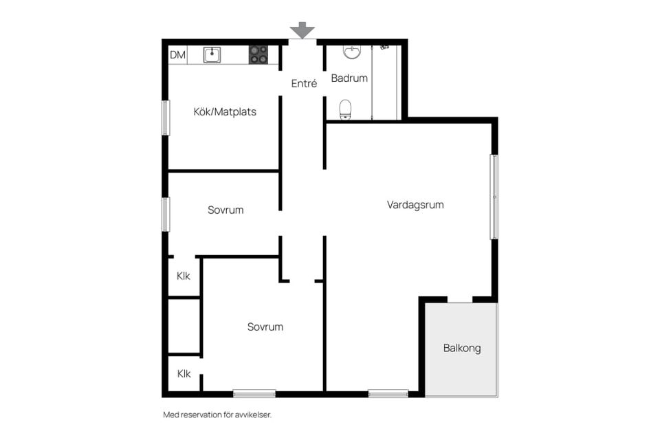 Bostadsrätt, Skolgatan 1A, Anderslöv, Trelleborg