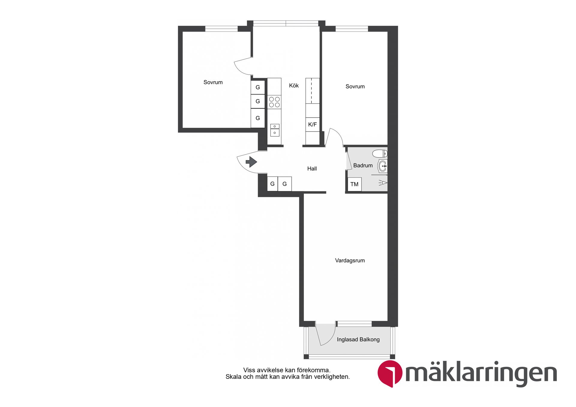 Bostadsrätt, Vasavägen 87, Jakobsberg, Järfälla