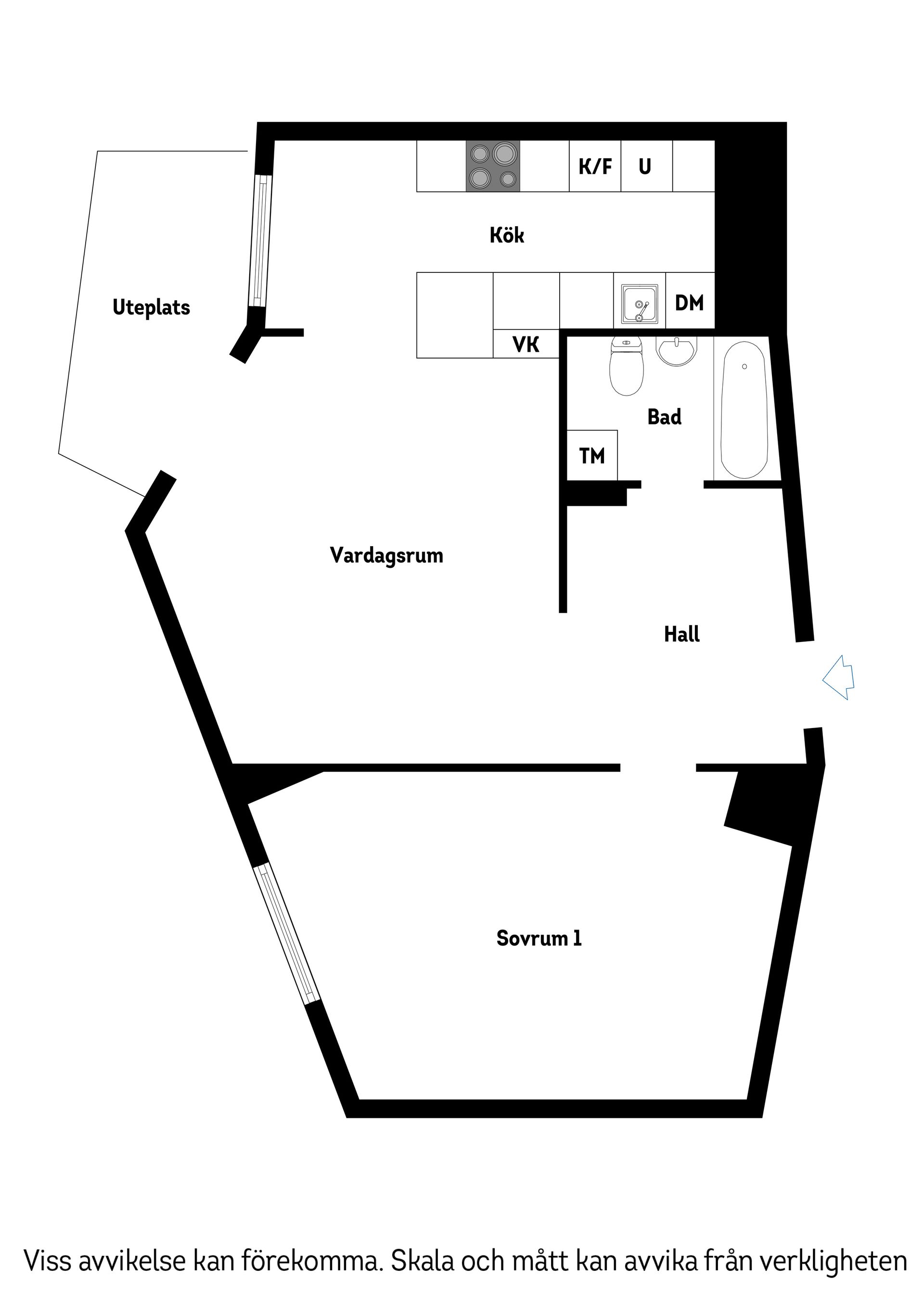 Bostadsrätt, Erik Dahlbergsgatan 51, Gärdet, Stockholm