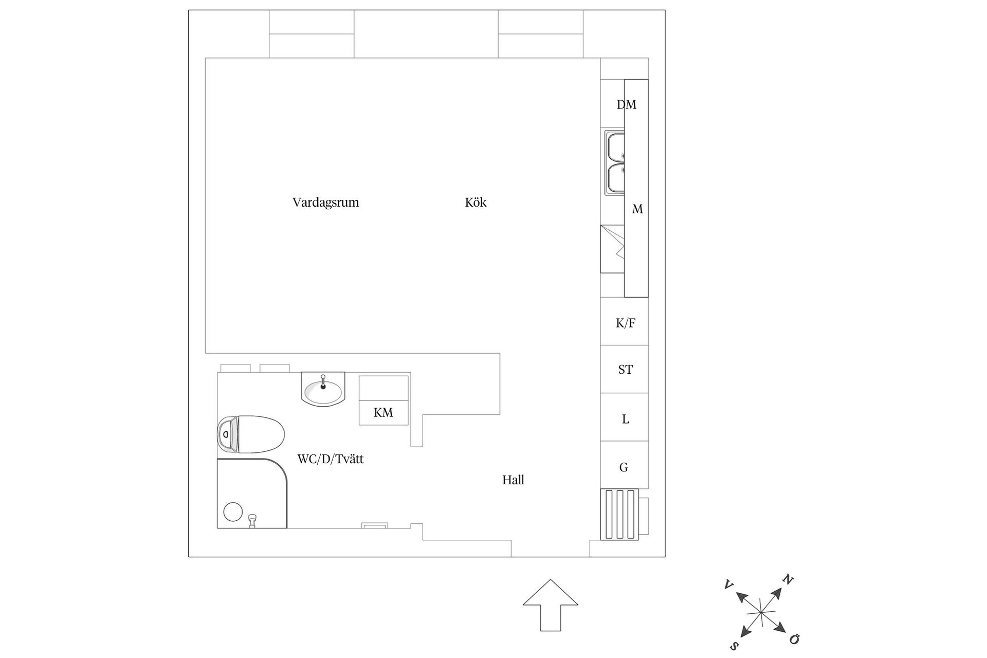Bostadsrätt, Lindholmsallén 22 D, Lindholmen, Göteborg