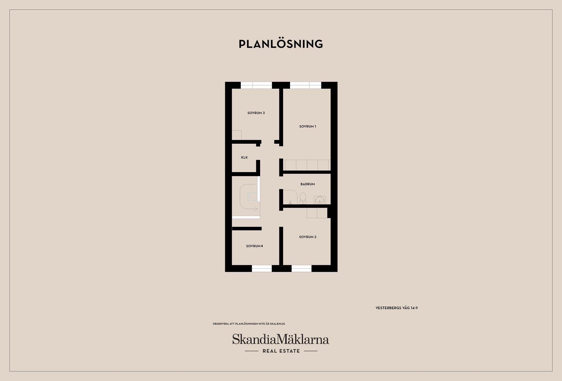 Bostadsrätt, Vesterbergs väg 14K, Mälby, Eskilstuna
