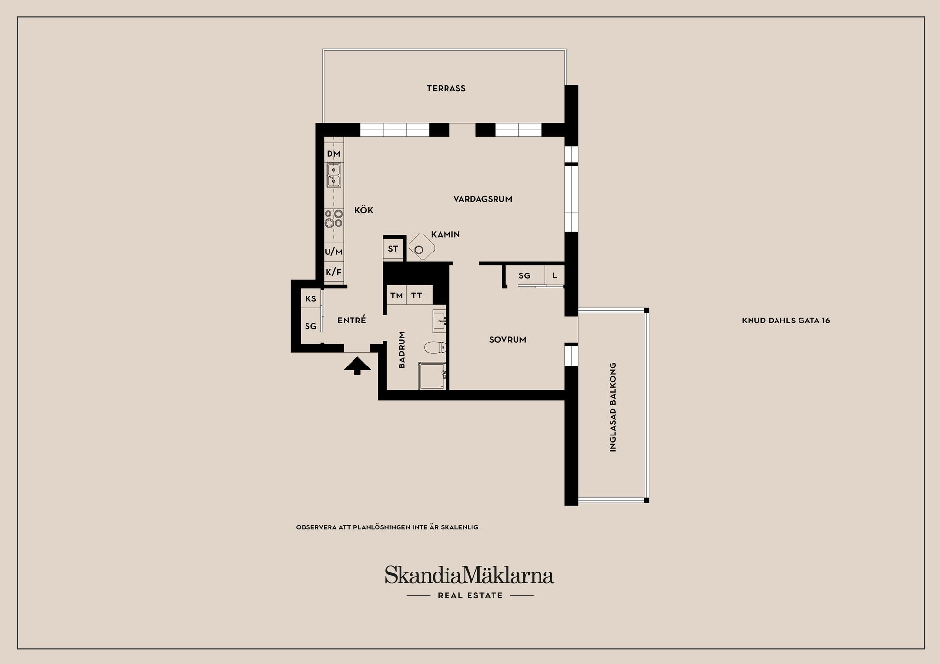 Bostadsrätt, Knud Dahls gata 16, Jakobsberg, Karlstad