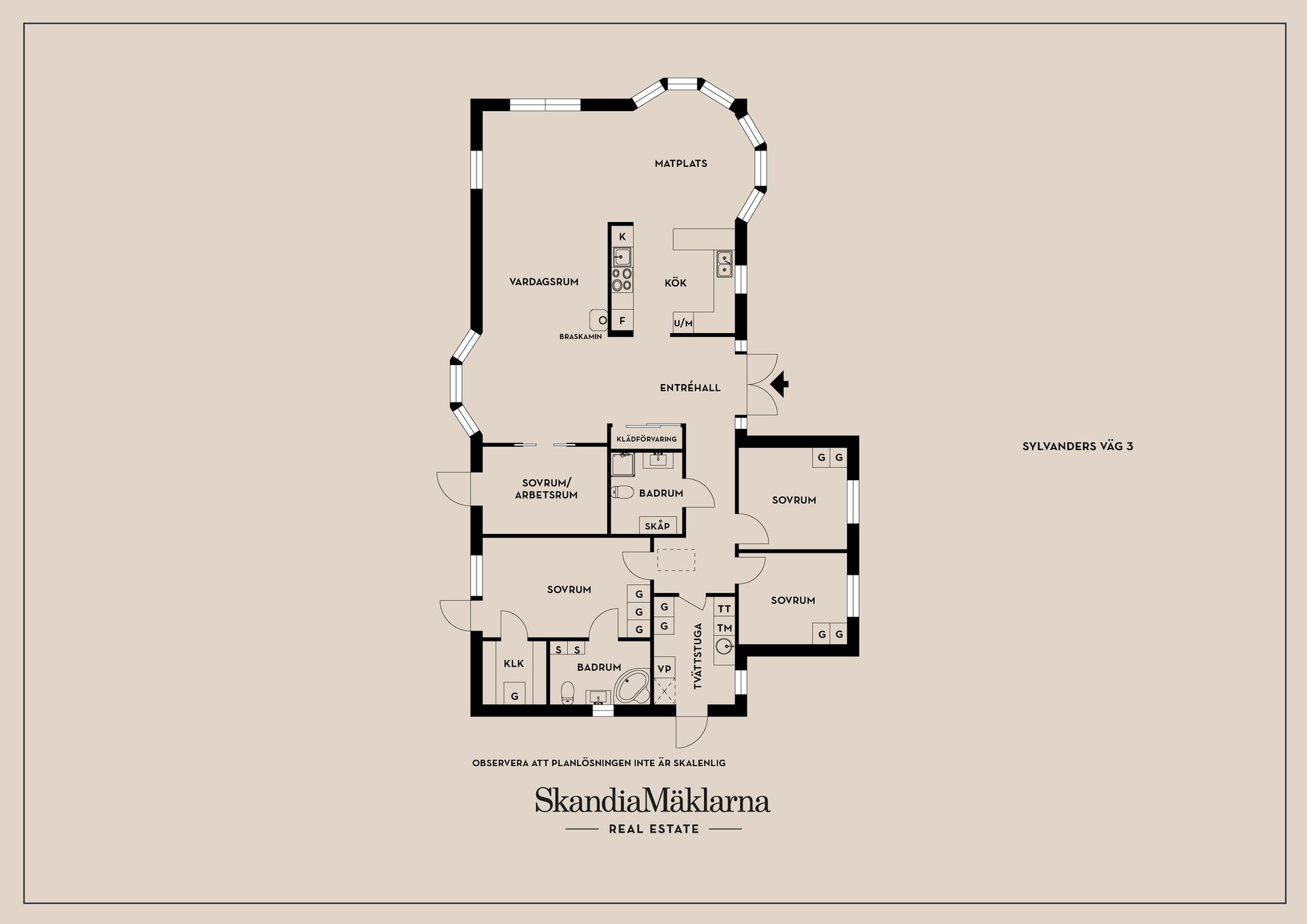 Villa, Sylvanders väg 3, Uttran, Botkyrka