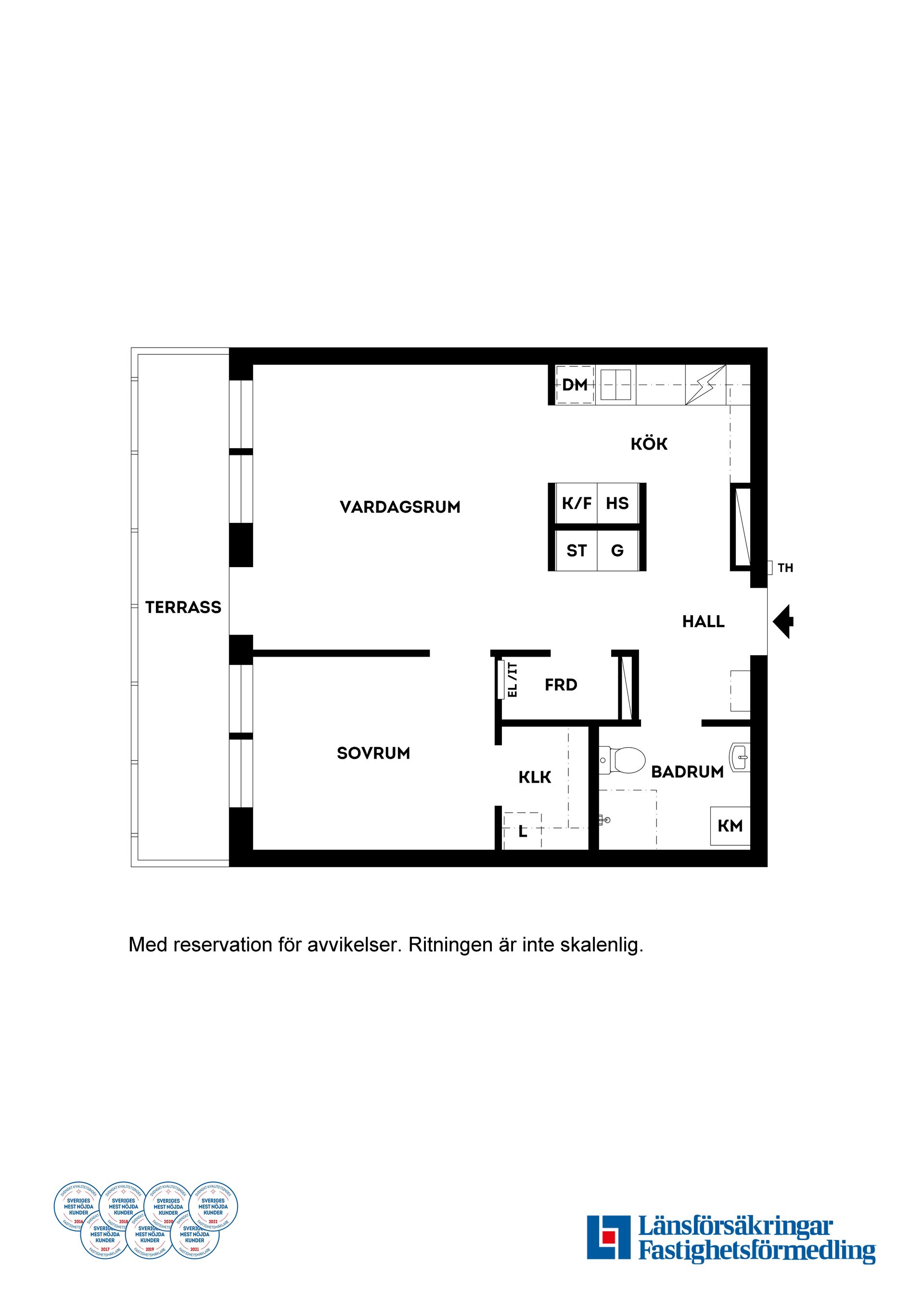 Bostadsrätt, Storgatan 76B, vån 4, Huvudsta, Solna