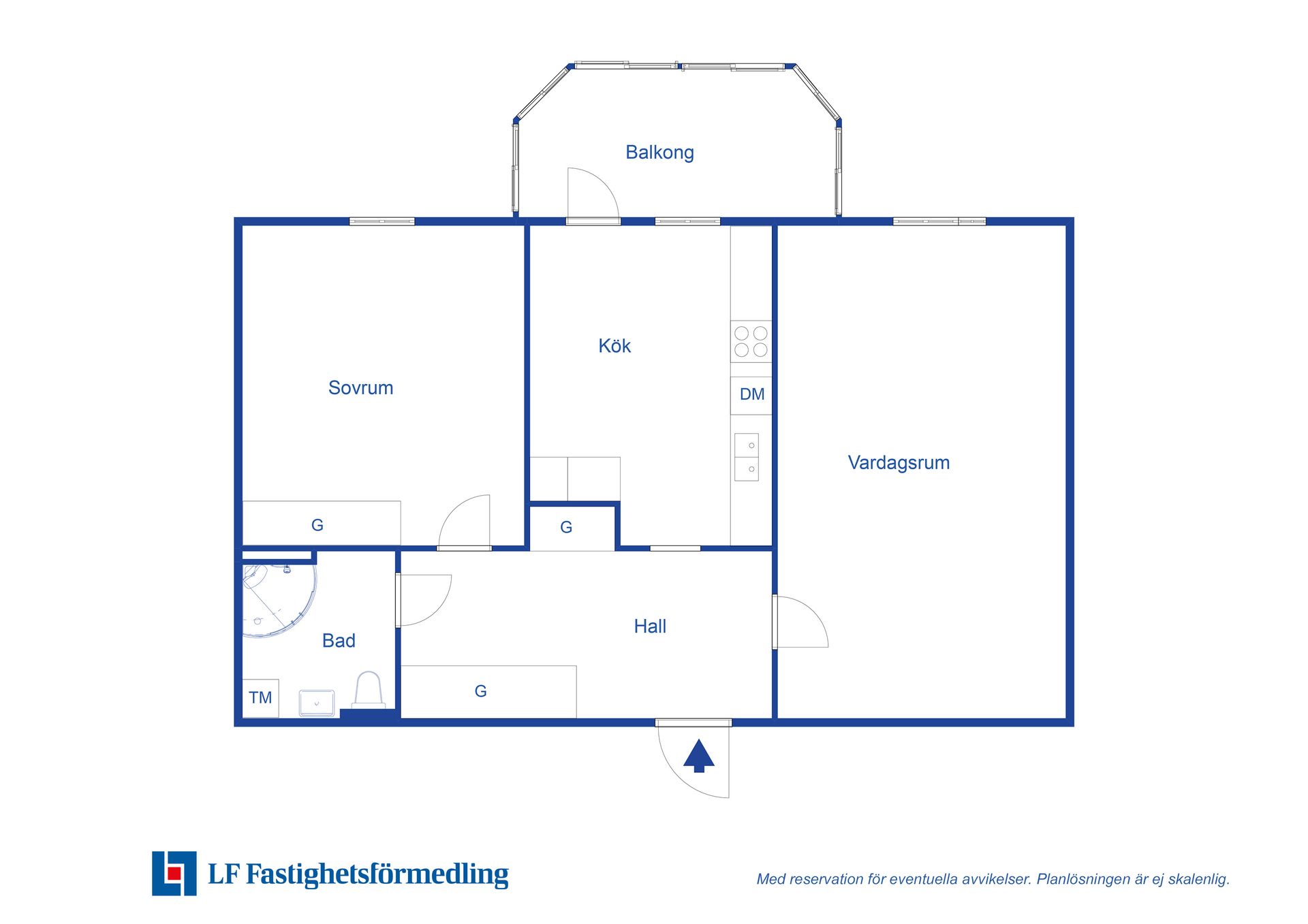 Bostadsrätt, Repslagaregatan 18C, Edvinshem, Ystad
