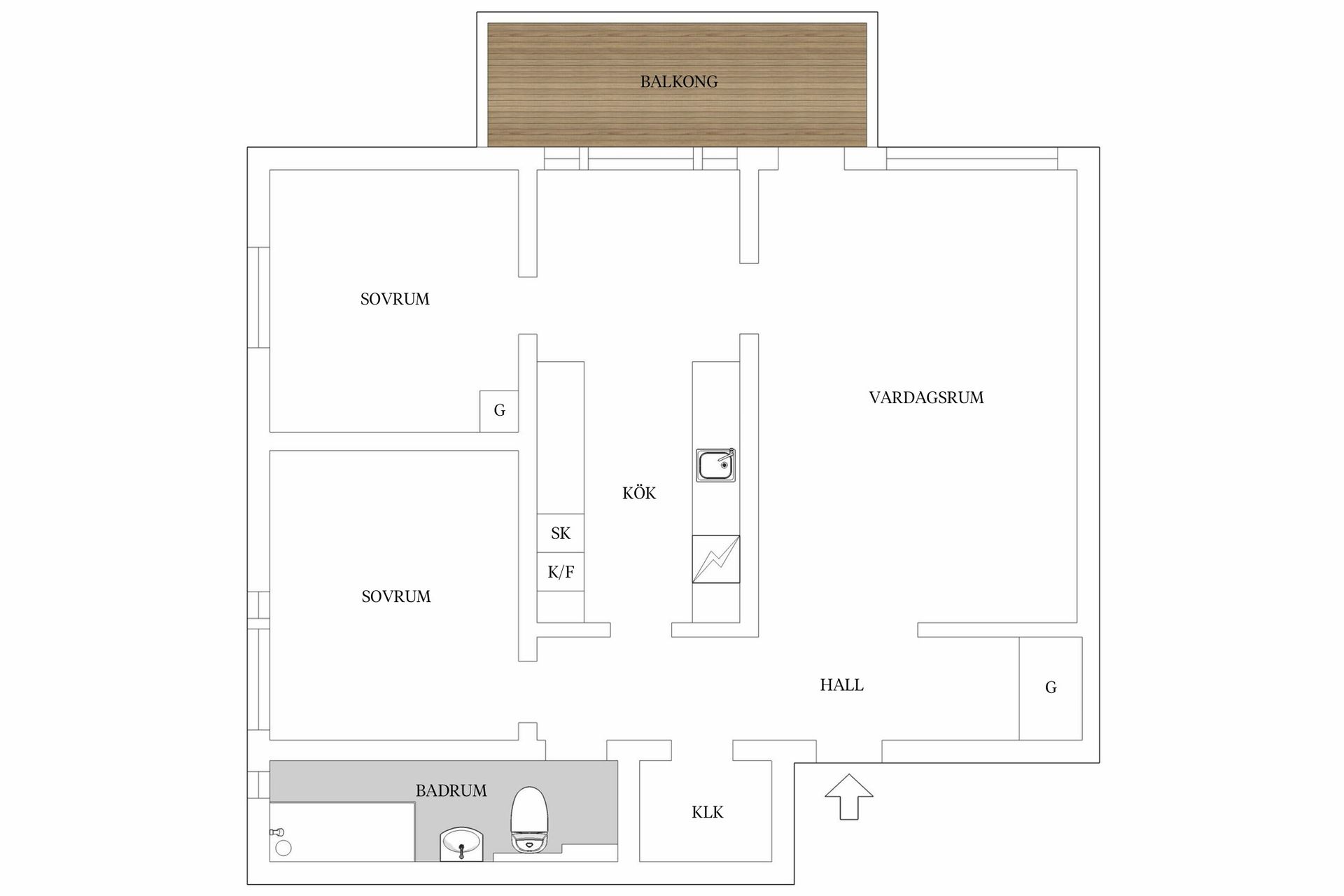 Bostadsrätt, Blåsvädersgatan 10, Biskopsgården, Göteborg