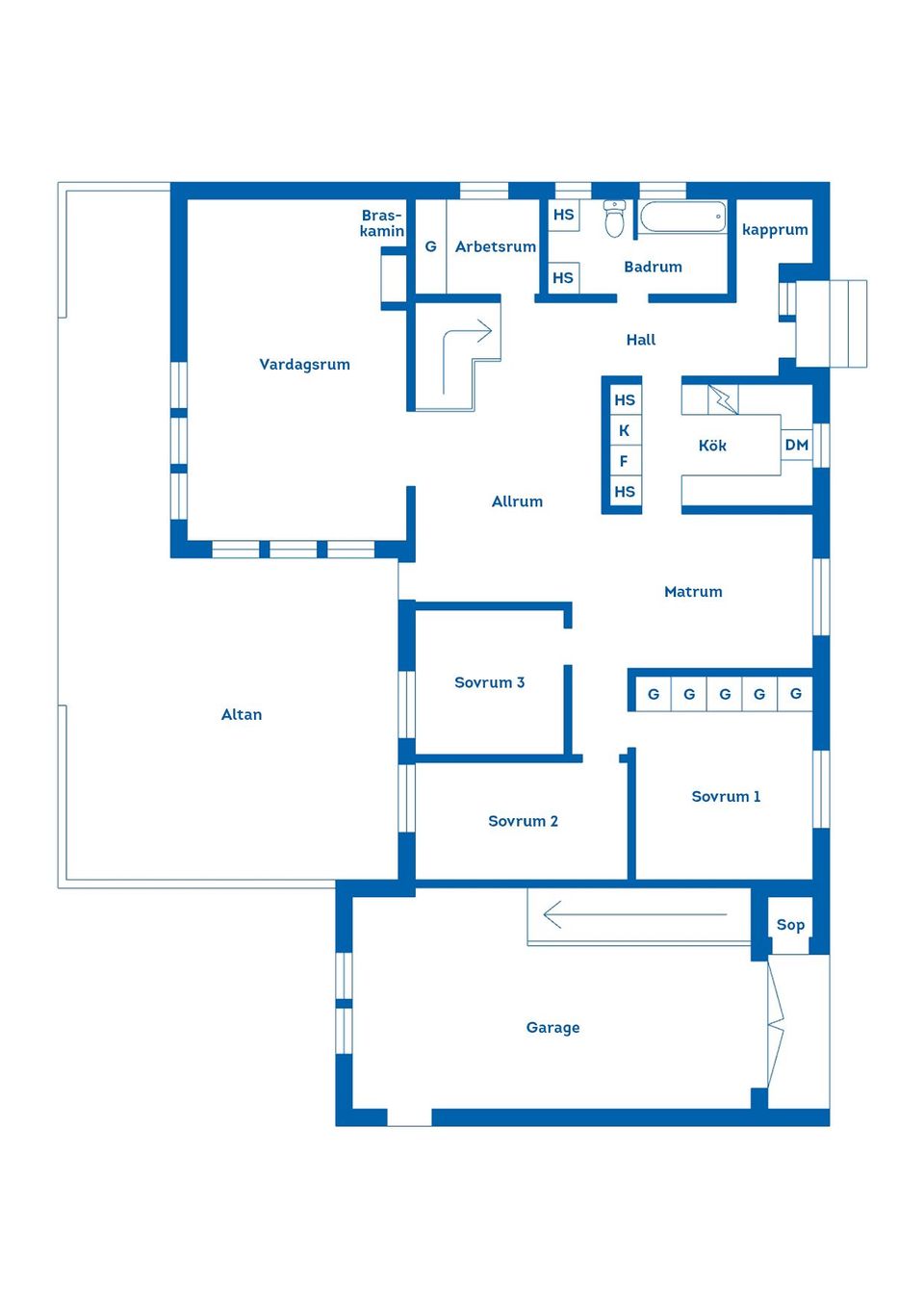 Villa, Berghemsgatan 44, Bomhus, Gävle