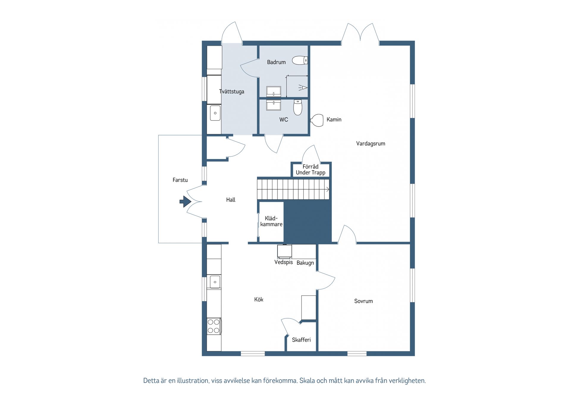 Villa, Gryttby 243, Vendel, Tierp
