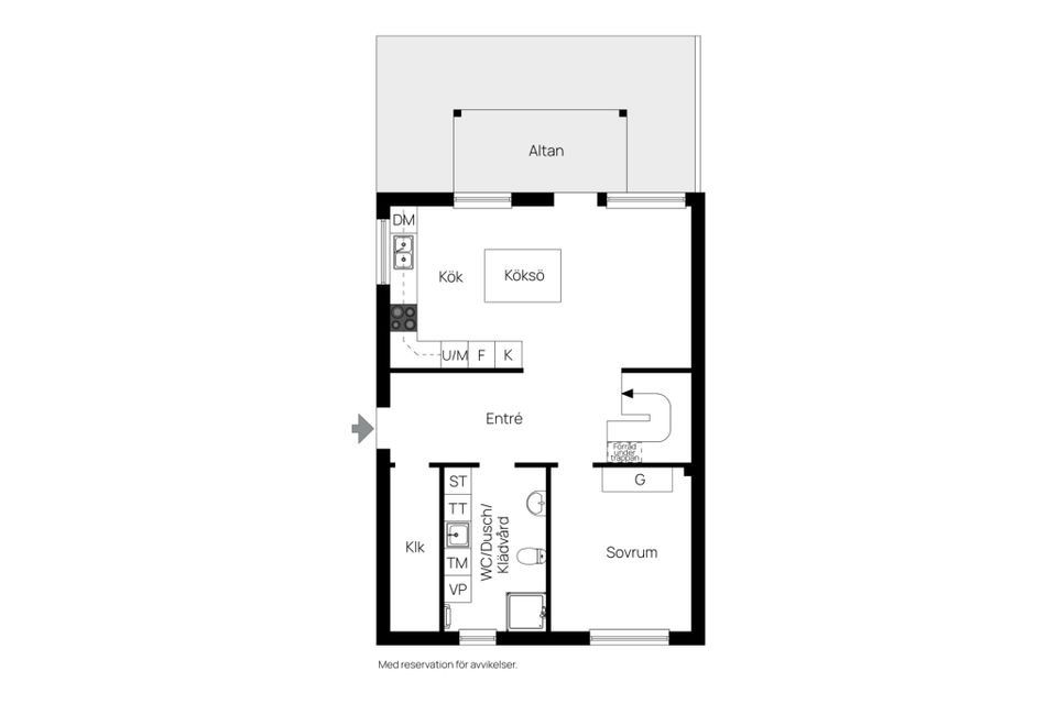 Radhus, Lia Nils väg 11A, Glommen, Falkenberg