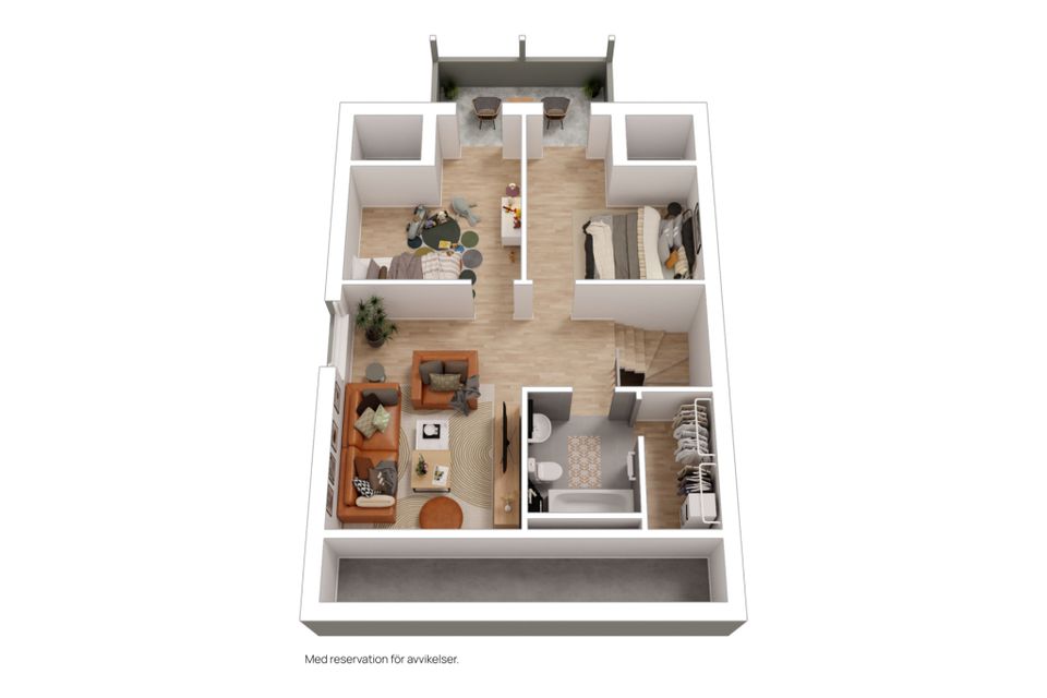 Radhus, Lia Nils väg 11A, Glommen, Falkenberg