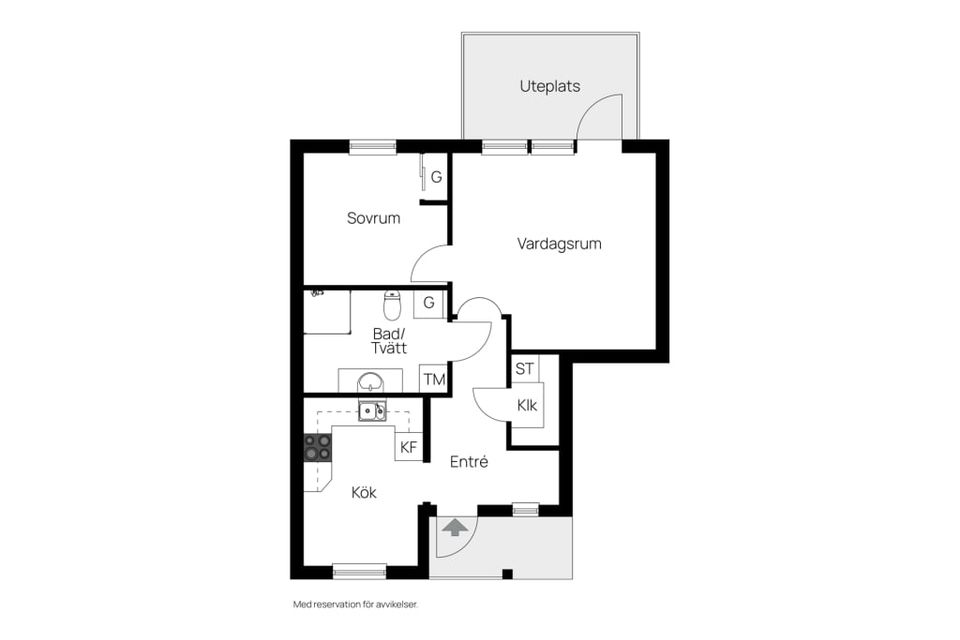 Bostadsrätt, Östergränd 8c, Östra Gärdet, Falkenberg