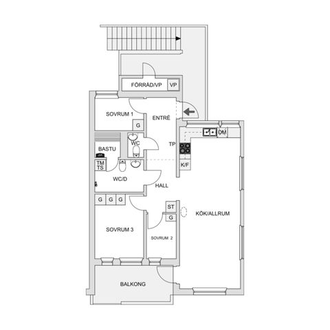Bostadsrätt, Smebackenslingan 55F, Funäsdalen - Skidtorget Funäsdalsberget, Härjedalen