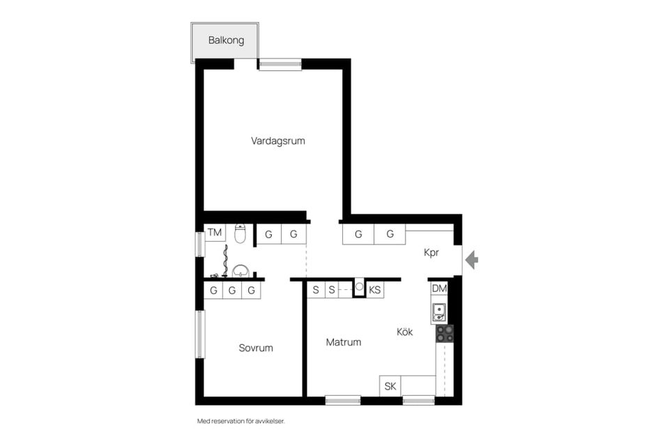 Bostadsrätt, Lindsbergsgatan 6 C, Sommarro, Uppsala