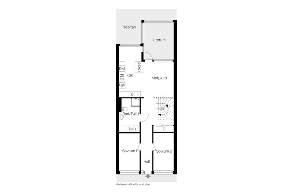 Radhus, Närlundavägen 8A, Närlunda, Helsingborg