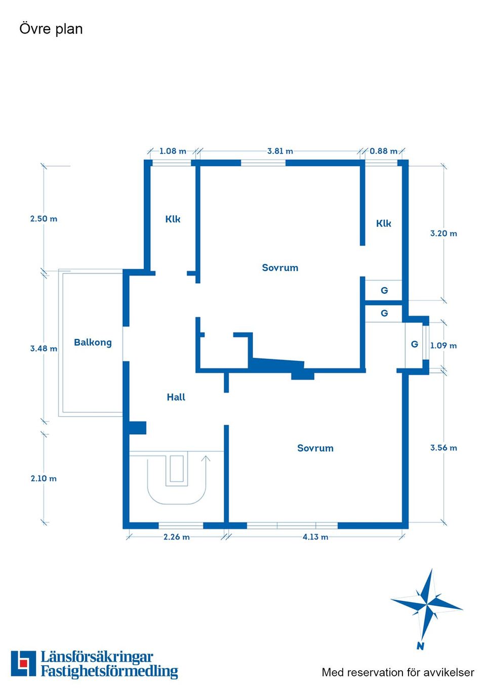 Villa, Abborrgränd 8, Hyddmarken, Motala