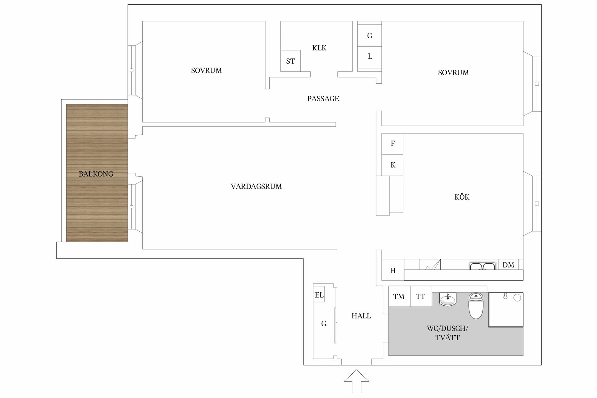 Bostadsrätt, Tomtebobarnens Gata 25, Bromma - Annedal, Stockholm
