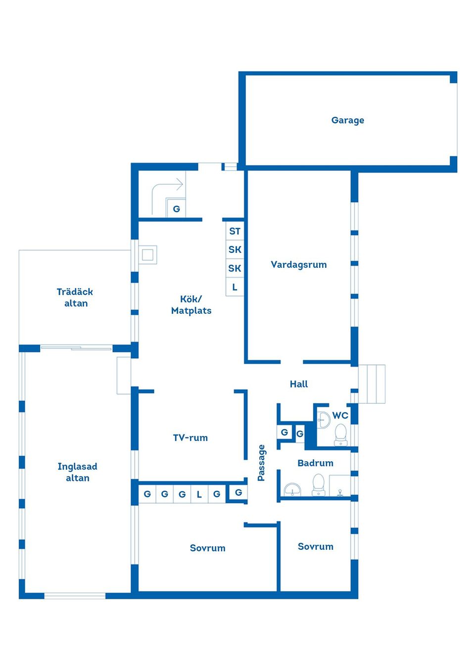 Villa, Hasselgatan 18, Handskeryd, Nässjö