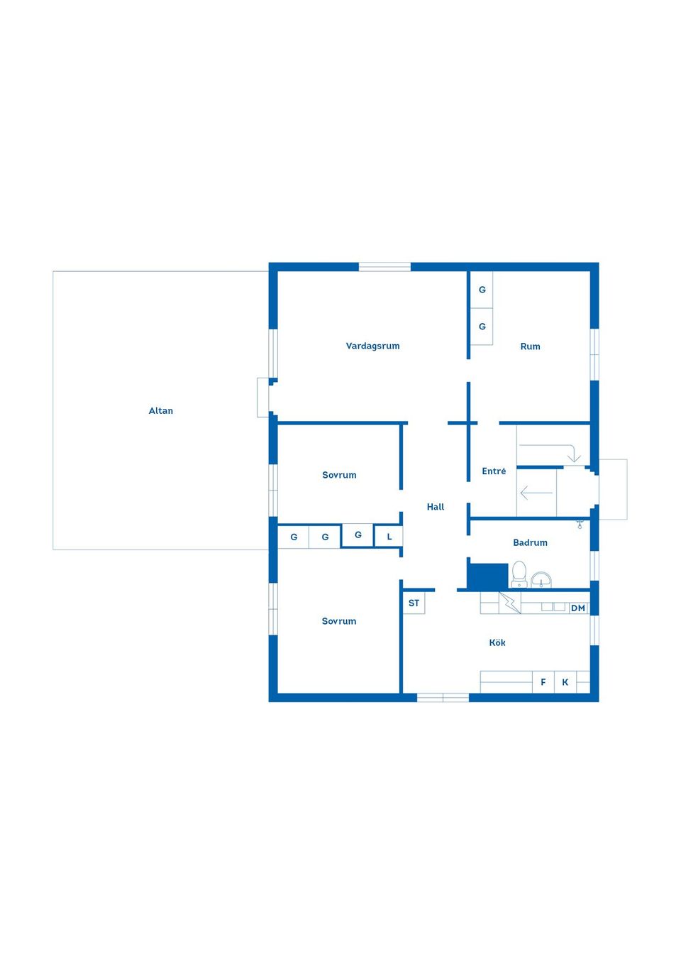 Villa, Västerleden 16, Vikingstad, Linköping