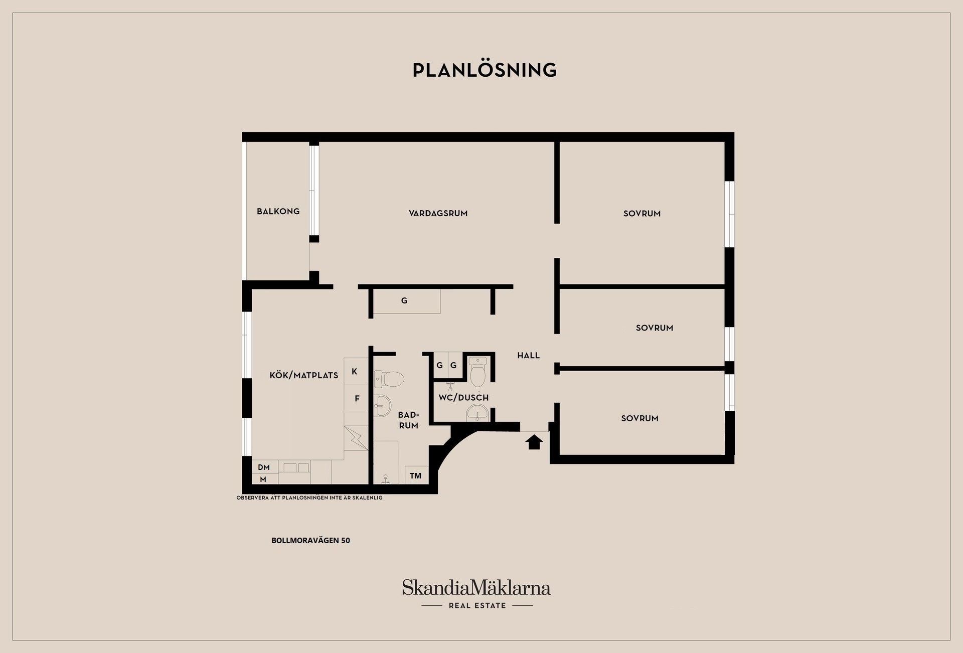 Bostadsrätt, Bollmoravägen 54, Centrala Tyresö, Tyresö
