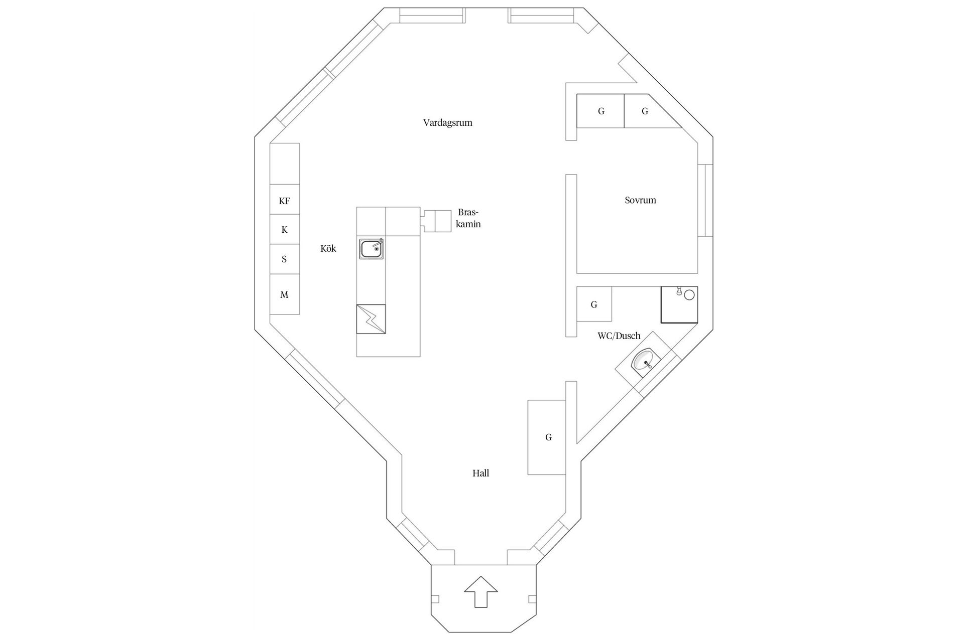 Fritidshus, Hovgårdsvägen 10, Nannberga, Arboga