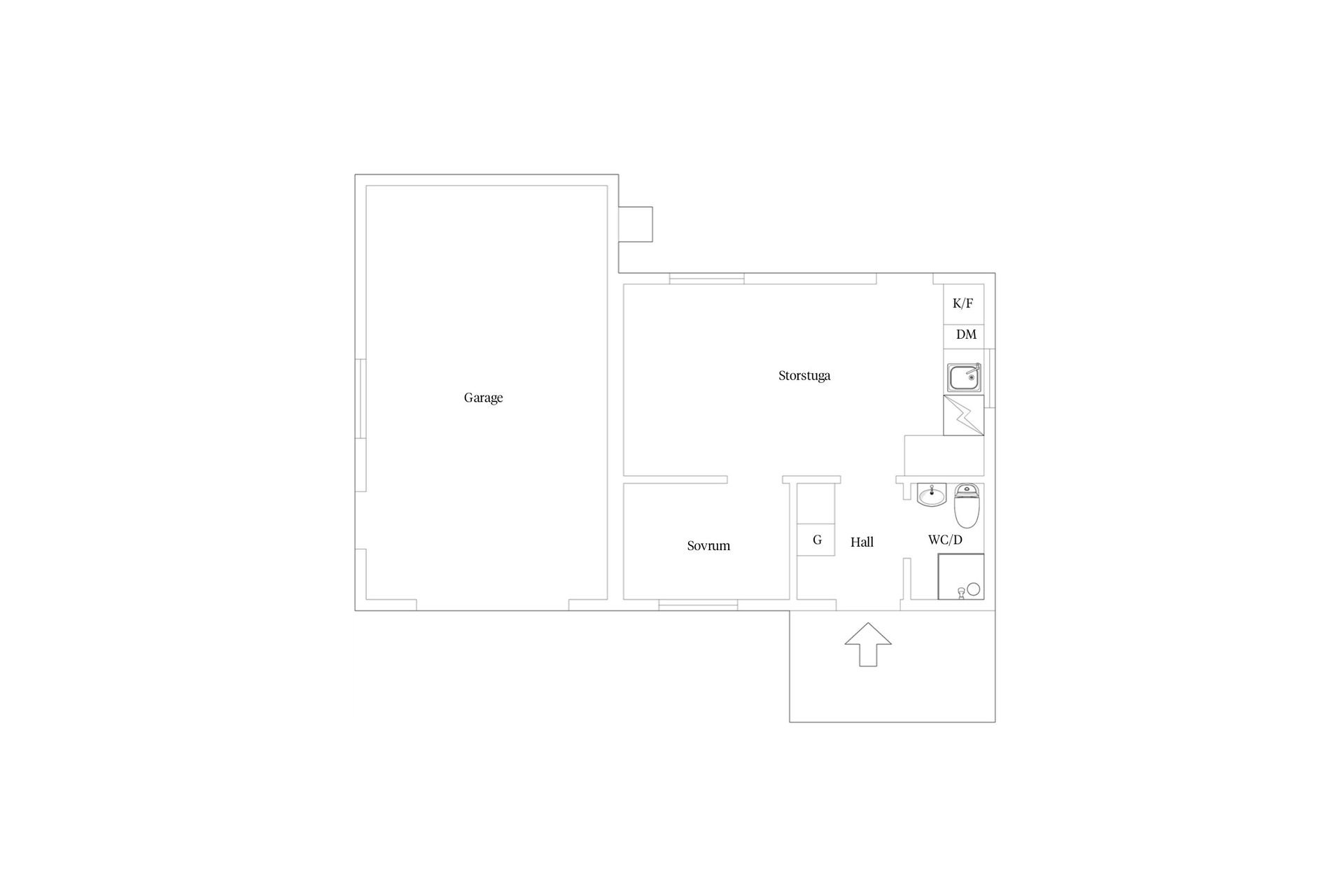 Fritidshus, Hovgårdsvägen 10, Nannberga, Arboga