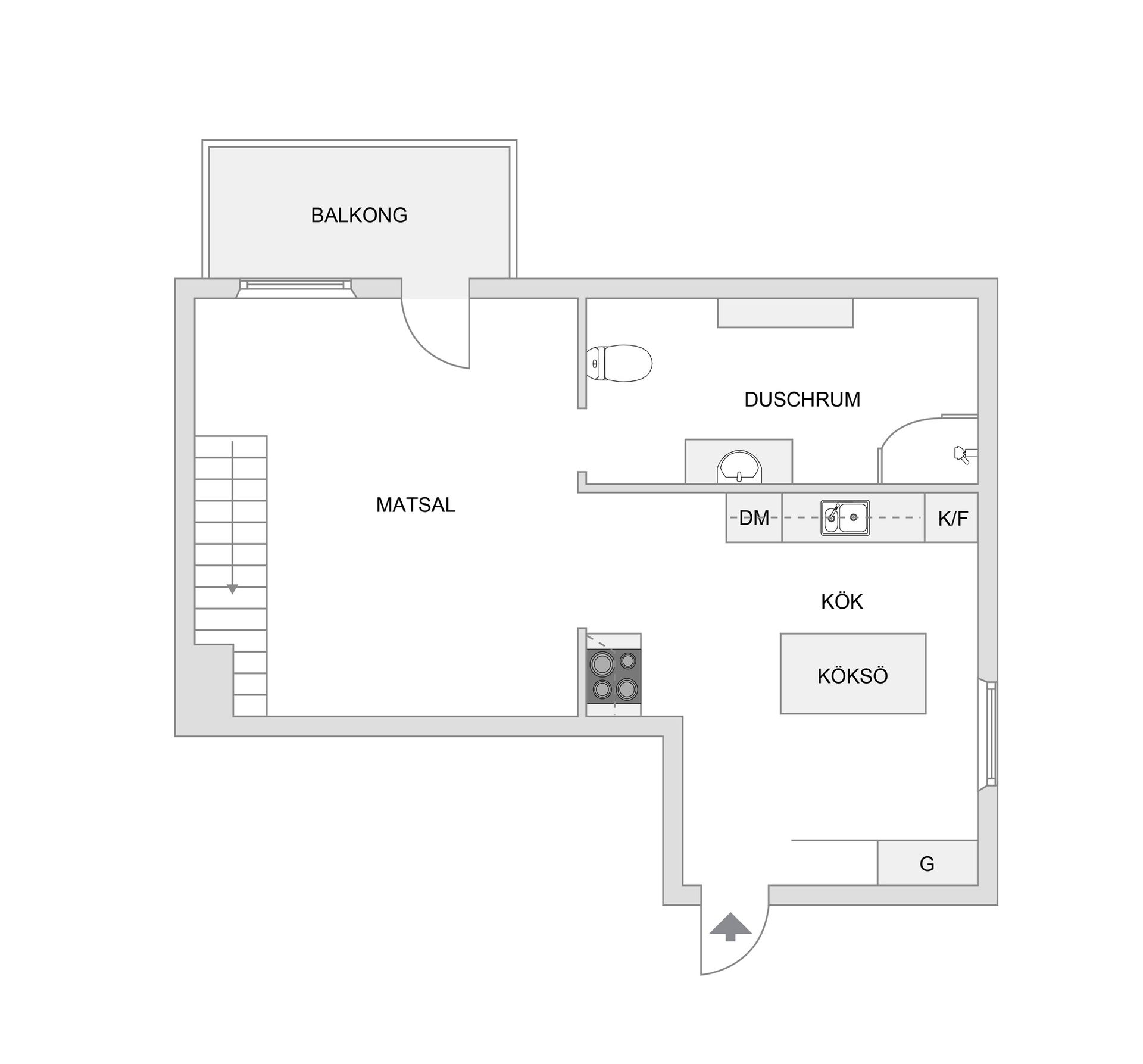 Bostadsrätt, John Ericssonsgatan 28, Herrhagen, Karlstad