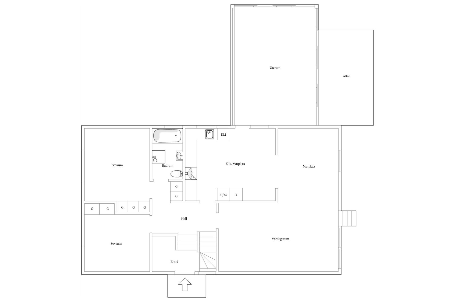 Villa, Gavottvägen 12, Hov, Växjö