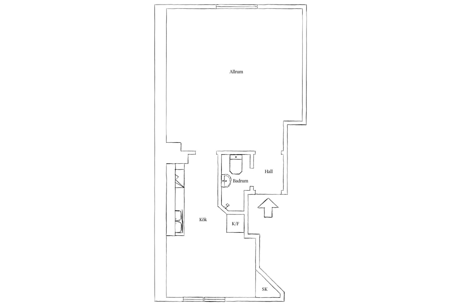 Bostadsrätt, Kennedygatan 14A, Kungsladugård, Göteborg