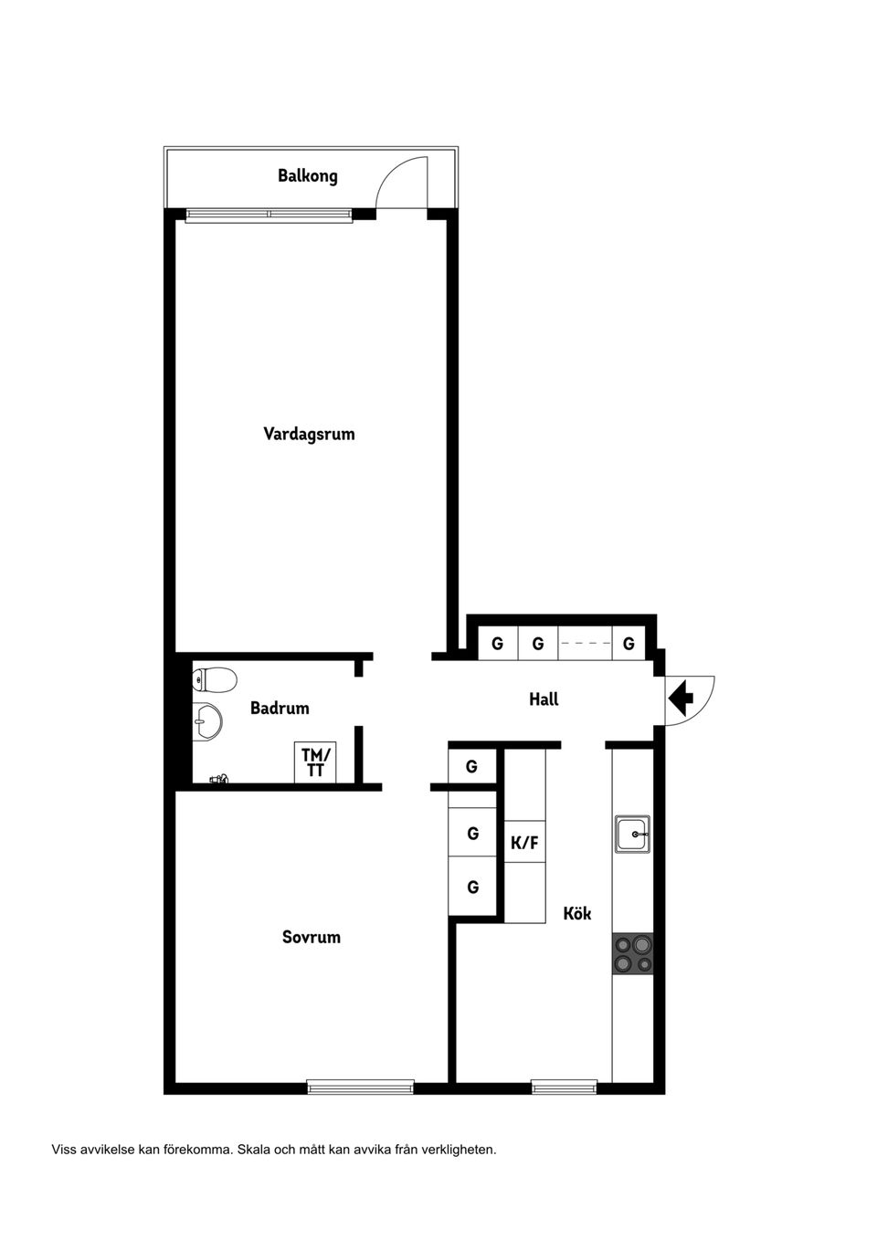 Bostadsrätt, Marknadsgatan 7A, Karlstad