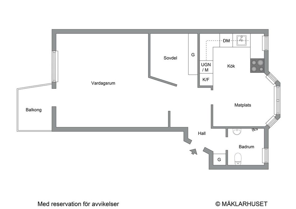 Bostadsrätt, Registervägen 32, Abrahamsberg, Stockholm