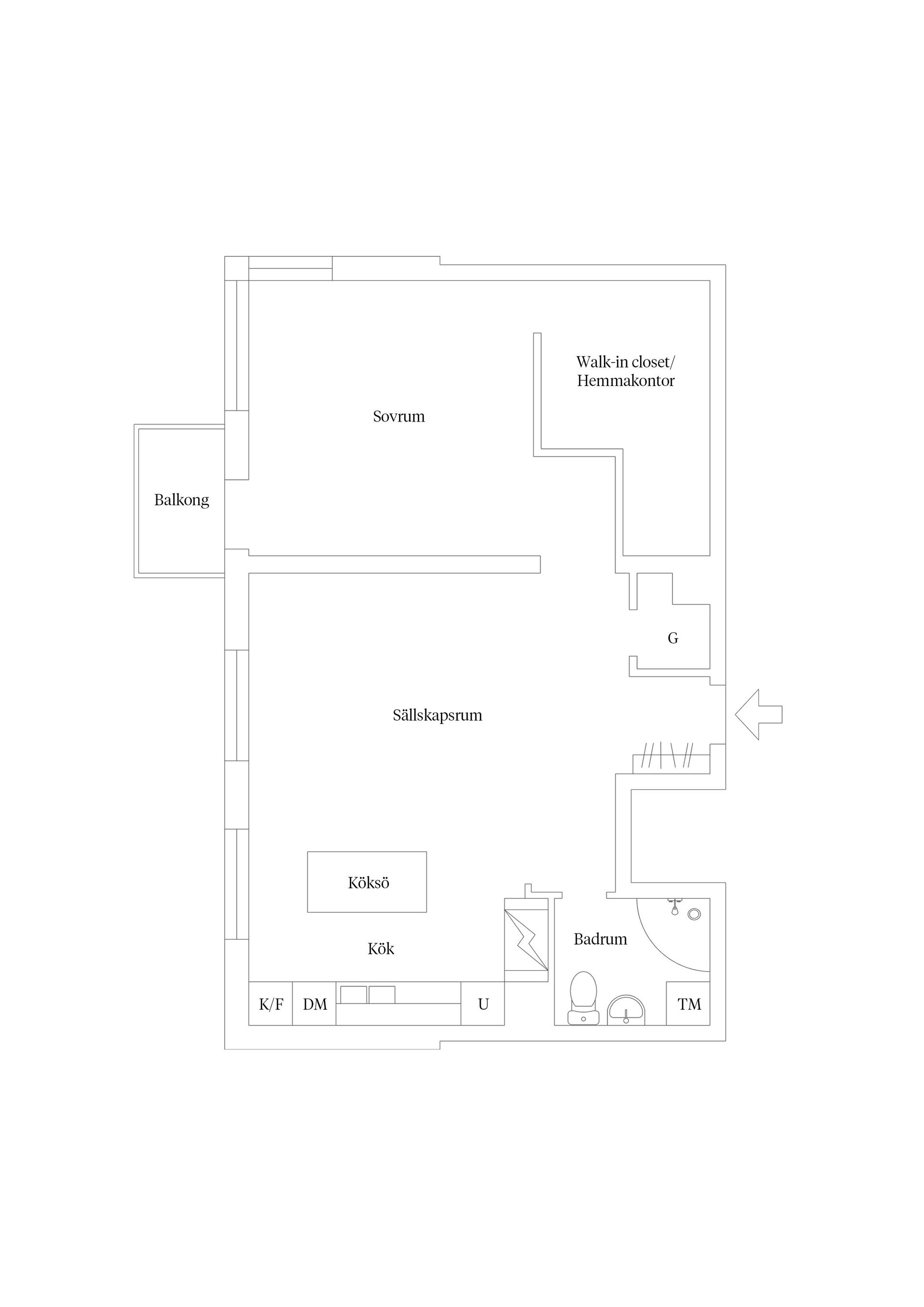 Bostadsrätt, Köpenhamnsvägen 47A, Slottsstaden, Malmö