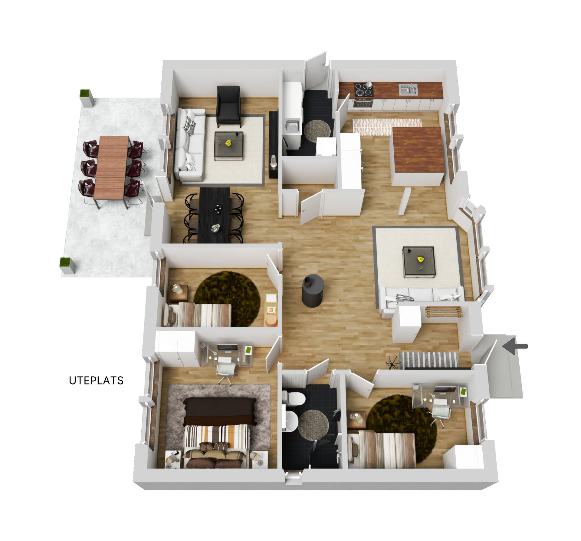 Villa, Bandyvägen 5, Replösa, Ljungby