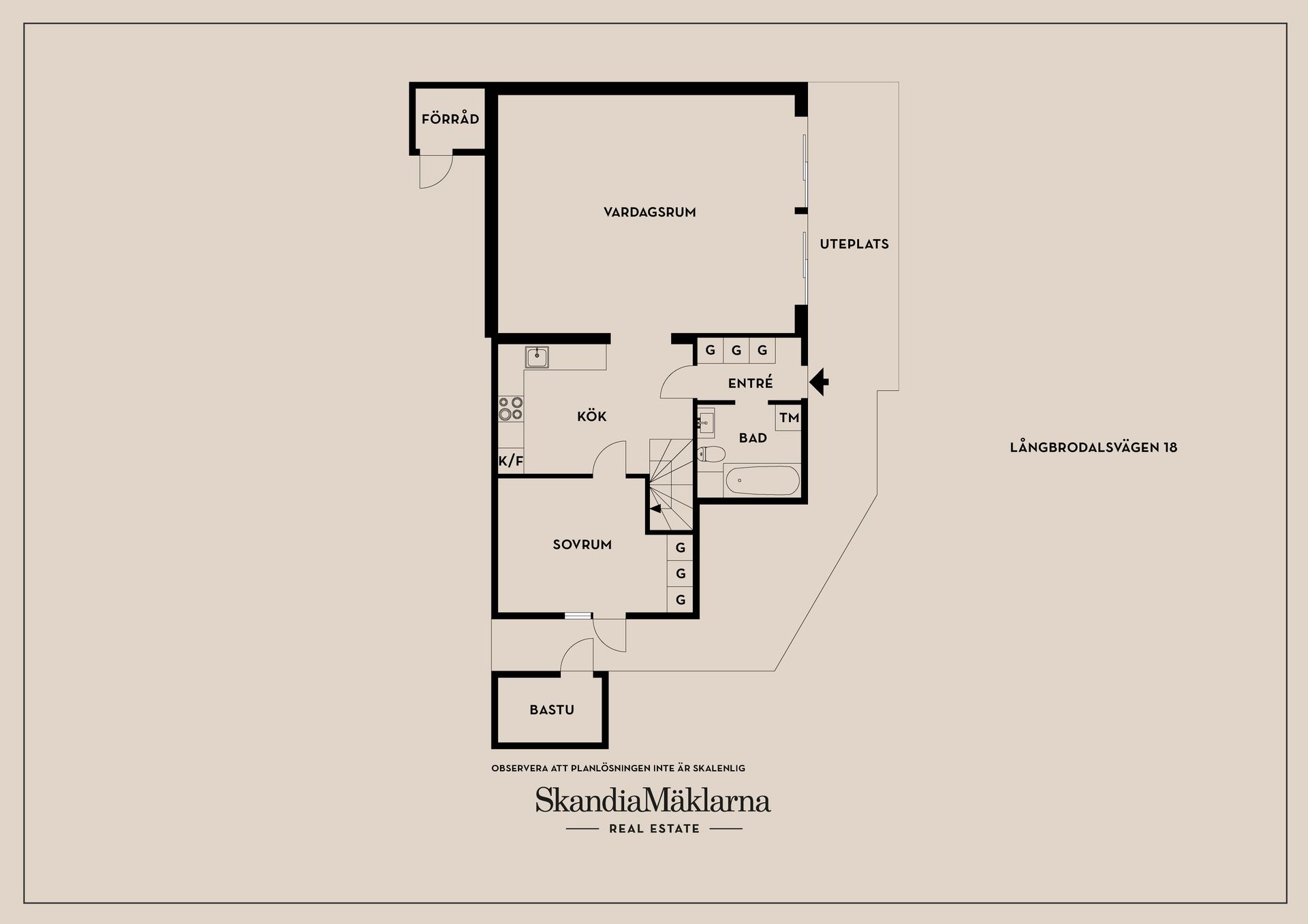 Villa, Långbrodalsvägen 18, Långbro, Stockholm