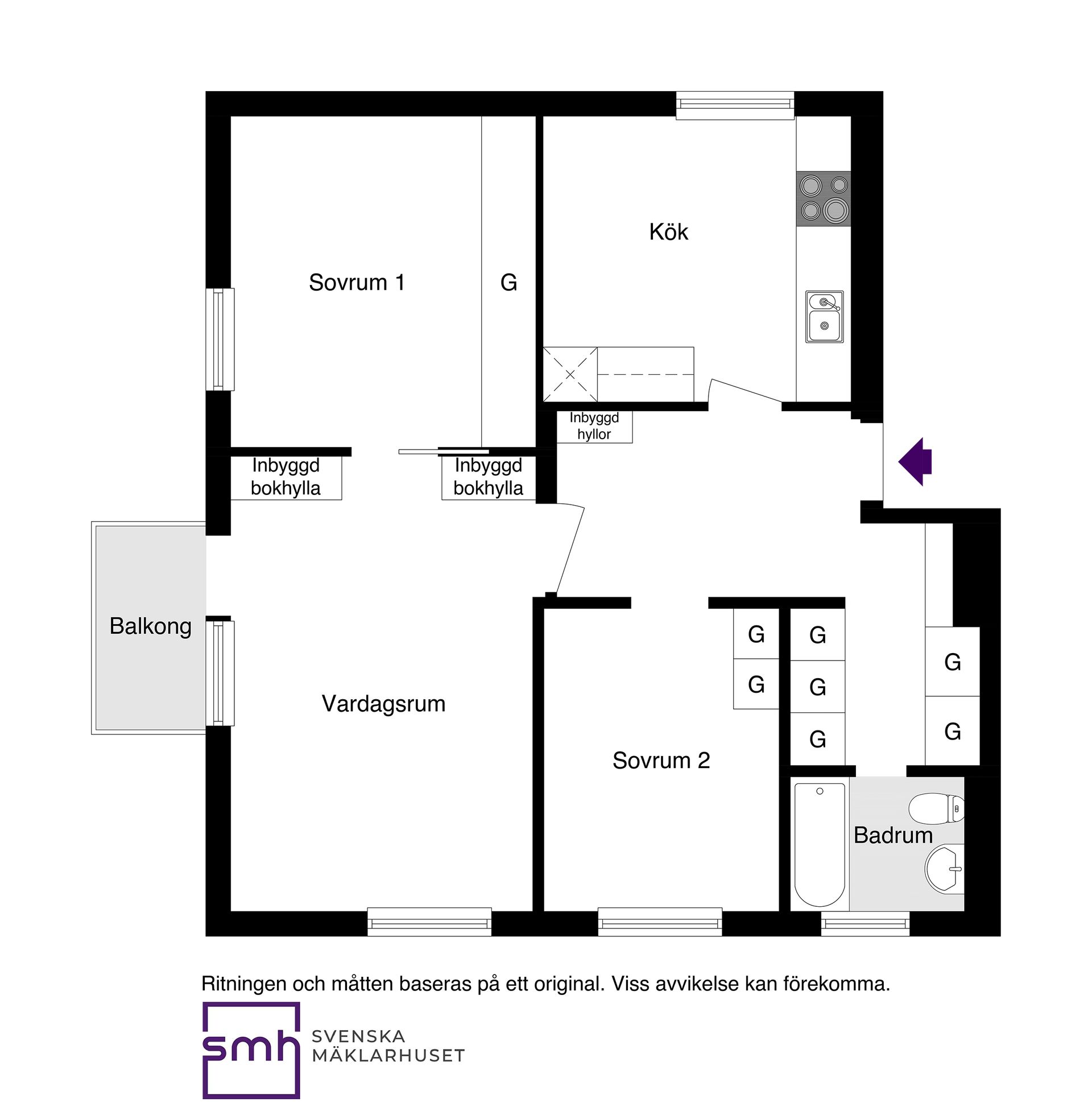 Bostadsrätt, Bäckaskiftsvägen 25, Enskede - Stureby, Stockholm