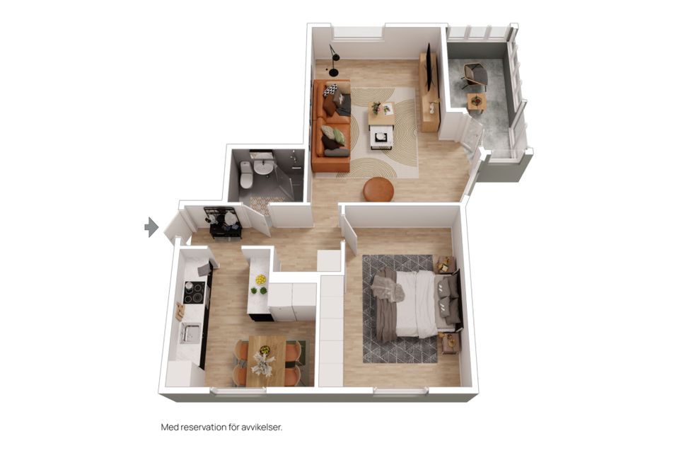 Bostadsrätt, Söderljungsgatan 10, Trandared, Borås