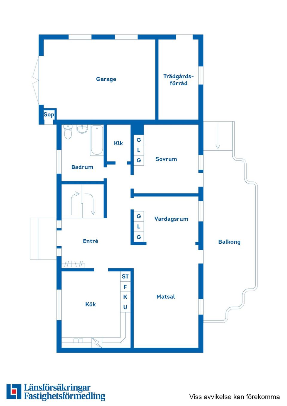 Villa, Hjortronstigen 8, Överlida, Svenljunga