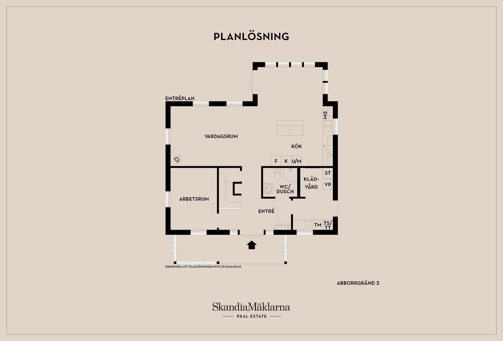 Villa, Abborrgränd 3, Motala