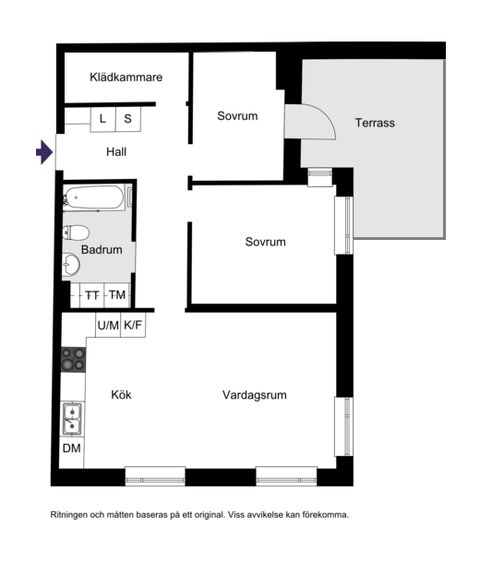 Bostadsrätt, Lövholmsvägen 84, Gröndal, Stockholm