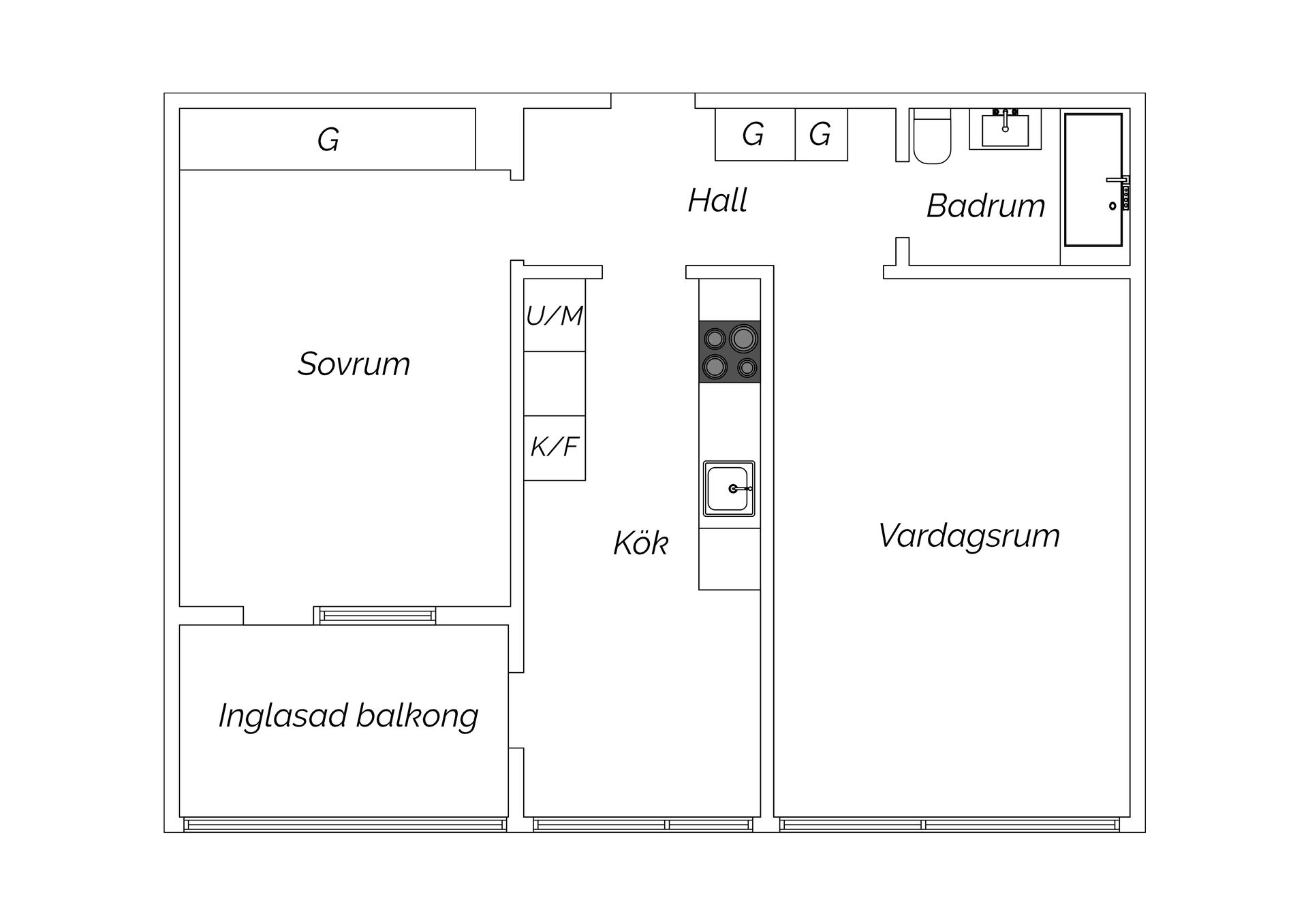 Bostadsrätt, Konsultgatan 18, Södertorp, Malmö